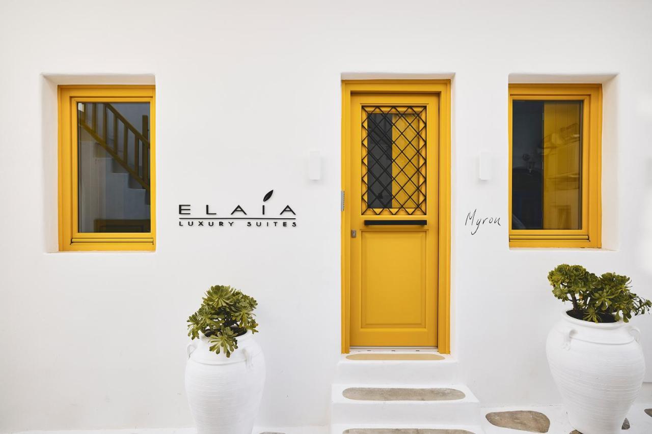 Elaia Luxury Suites Mykonos Mykonos Town Exterior photo